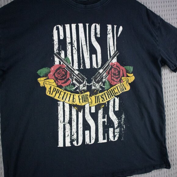 Guns N' Roses 2021 Modern Band Tee Mens Small - Picture 3 of 8